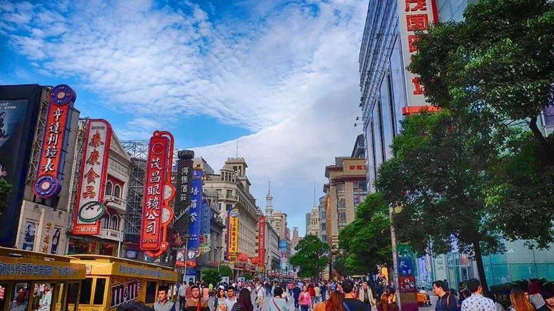 上海 南京路步行街